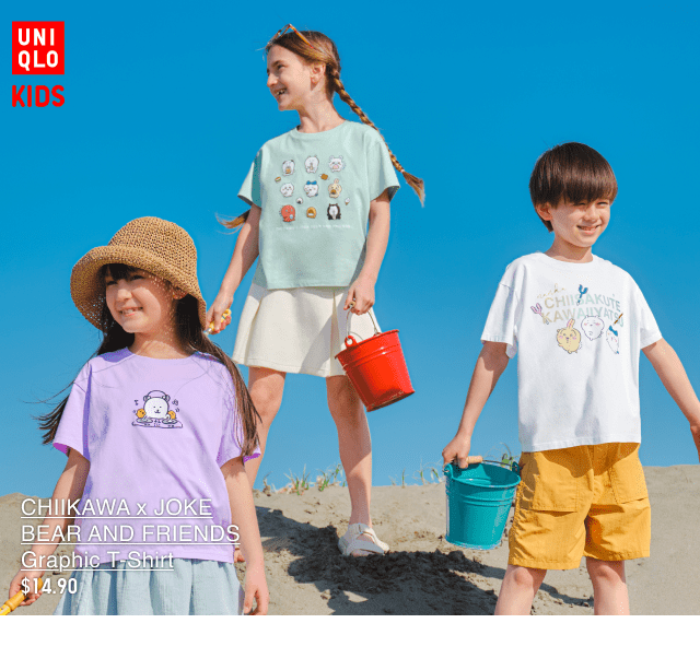 pdp2kids0chiikawa0and0joke0bear0and0friends0tshirt
