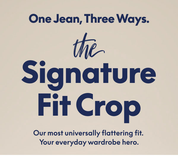 Signature Fit Crop