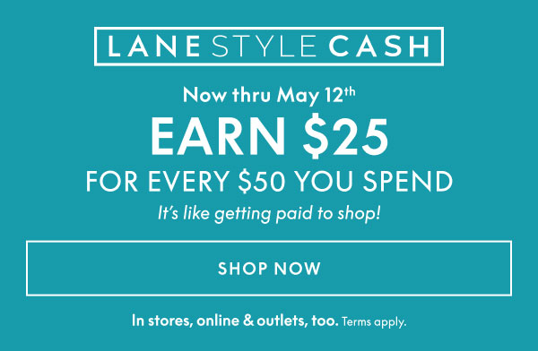 Earn $25 for Every $50 You Spend