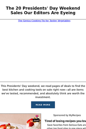 The 20 Presidents' Day Weekend Sales Our Editors Are Eyeing