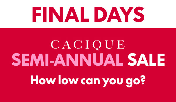 Semi-Annual Sale