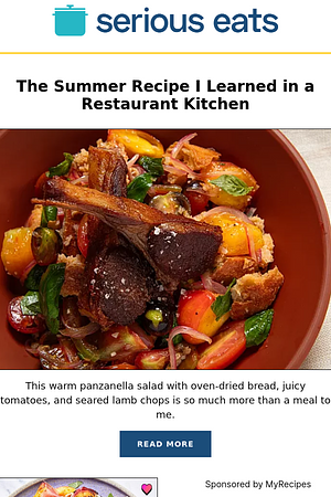 The Summer Recipe I Learned in a Restaurant Kitchen