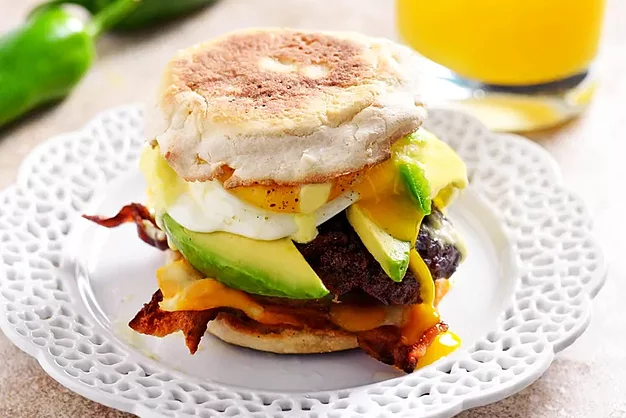 Ultra-Smashed Brunch Burgers