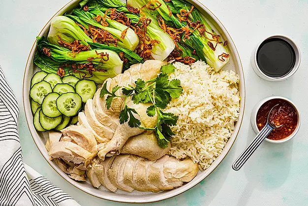 Hainanese Chicken Rice