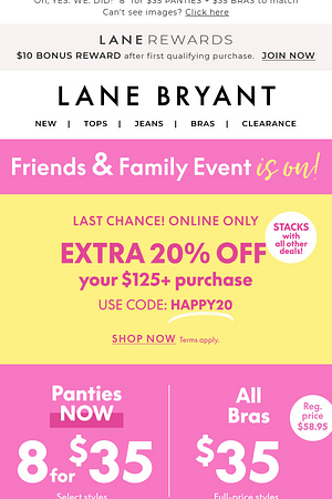THIS IS IT!!! EXTRA 20% OFF ends in minutes 👋