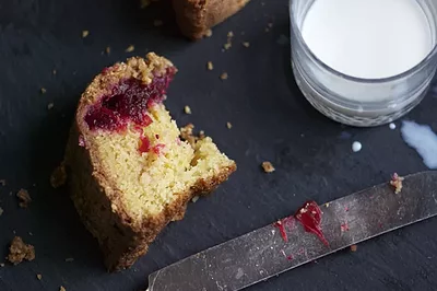 Leftover Cranberry Sauce Cake