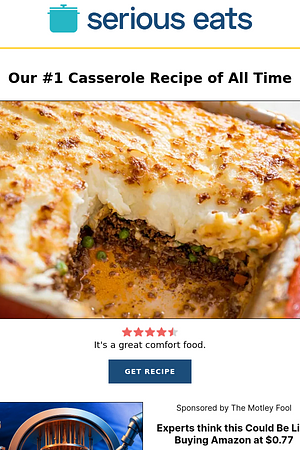 Our #1 Casserole Recipe of All Time