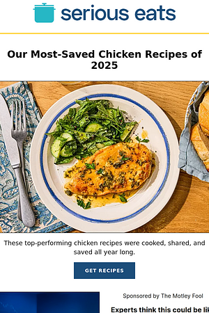 Our Most-Saved Chicken Recipes of 2025
