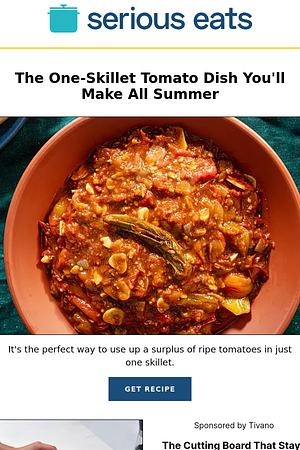 The One-Skillet Tomato Dish You'll Make All Summer