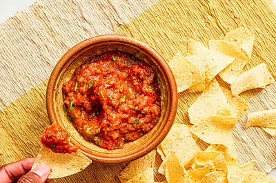 Roasted-Tomato Salsa 