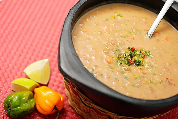 Lentil and Coconut Soup 
