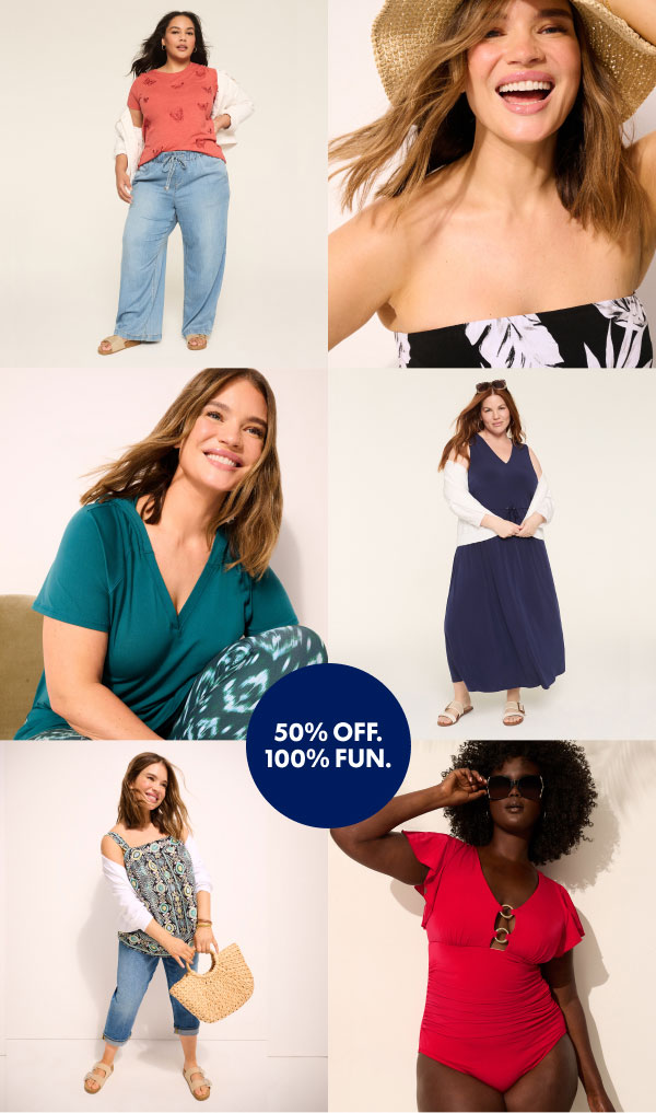 50% Off New Arrivals & More