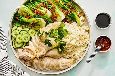 Hainanese Chicken Rice Set