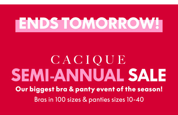 Semi-Annual Sale