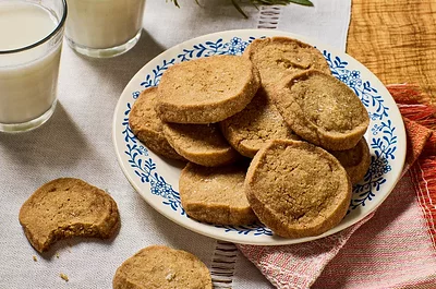 Salty Brown Sugar Shortbread