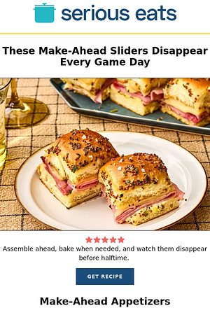 These Make-Ahead Sliders Disappear Every Game Day