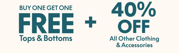 Tops & Bottoms BOGO Free