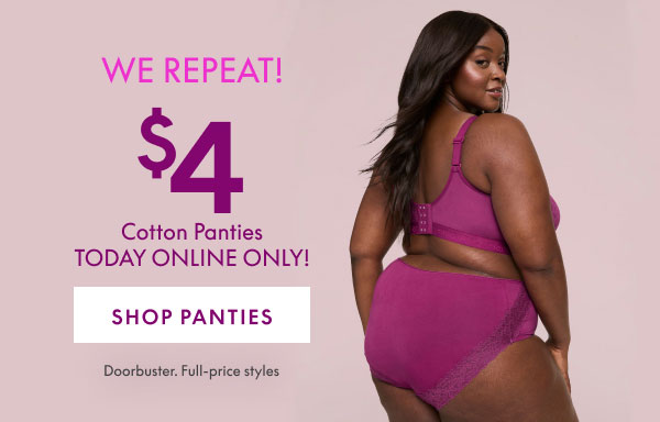 Cotton Panties $4 Each