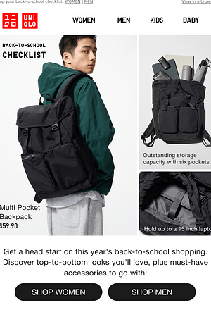 NEW Multi Pocket Backpack is here!