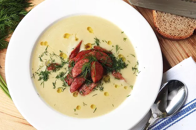 Easy Creamy Potato and Leek Soup