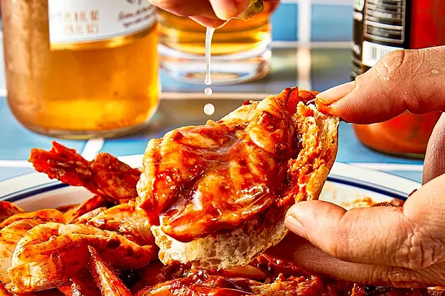 Camarones a la Diabla