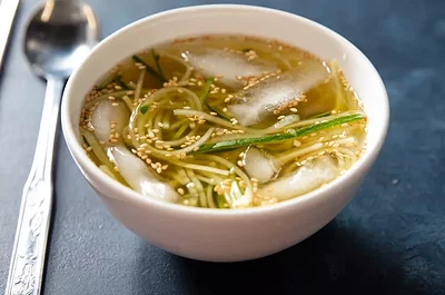 Icy-Cold Korean Cucumber Soup