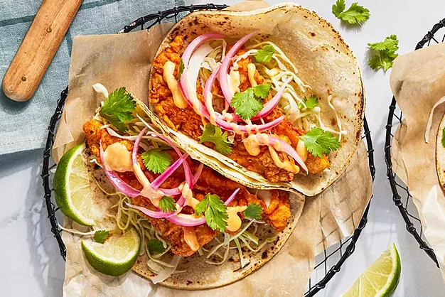 Crunchy Fried Fish Tacos