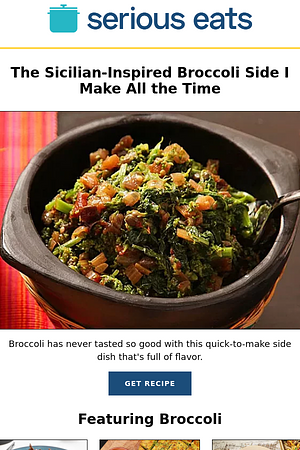 The Sicilian-Inspired Broccoli Side I Make All the Time