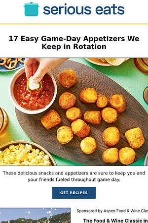 17 Easy Game-Day Appetizers We Keep in Rotation