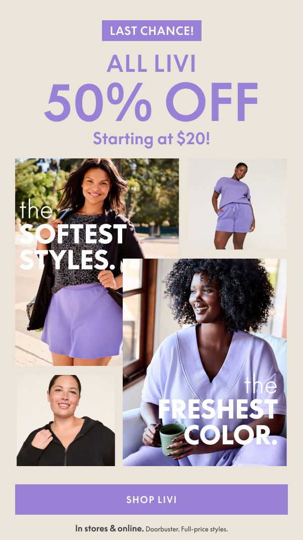 LIVI 50% Off