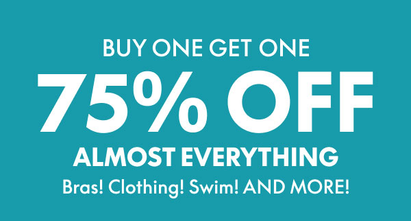 Buy One Get One 75% Off Almost Everything