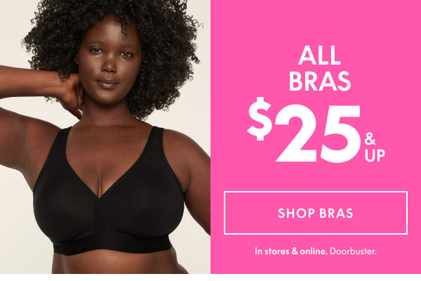 Bras $25 and Up