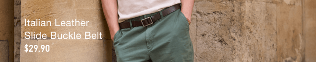 product2italian0leather0slide0buckle0belt