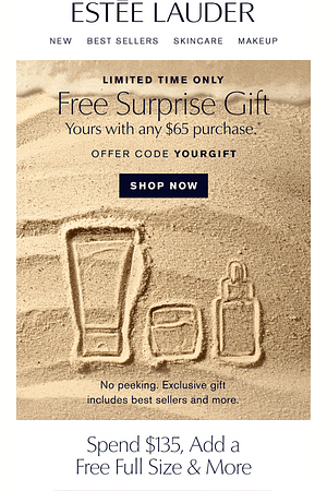  For You ✨ Free Surprise Gift, with your purchase.