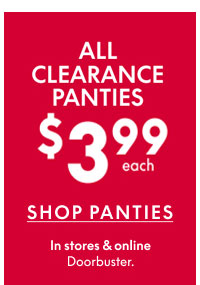 Clearance $3.99