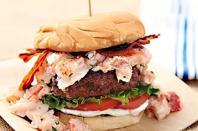Surf N' Turf Burger