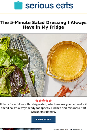 The 5-Minute Salad Dressing I Always Have in My Fridge