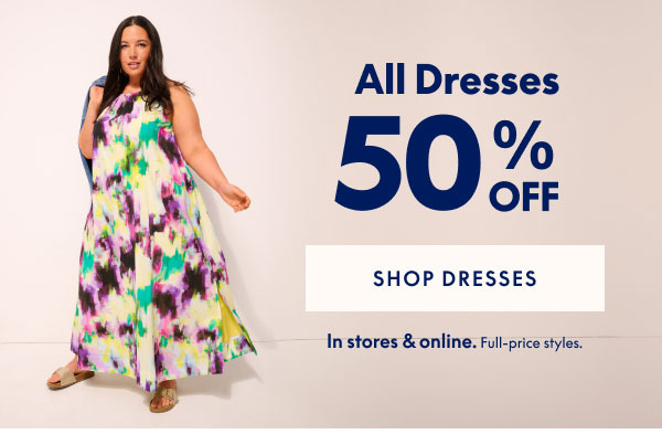 50% Off Dresses