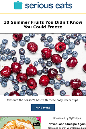 10 Summer Fruits You Didn't Know You Could Freeze