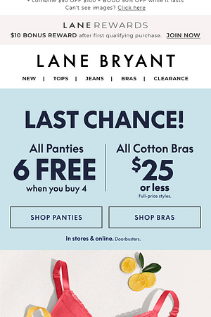 ENDS IN MINS ⏰ Buy 4 get 6 FREE PANTIES