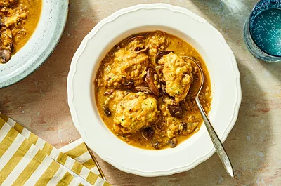 Mushroom and Dumplings