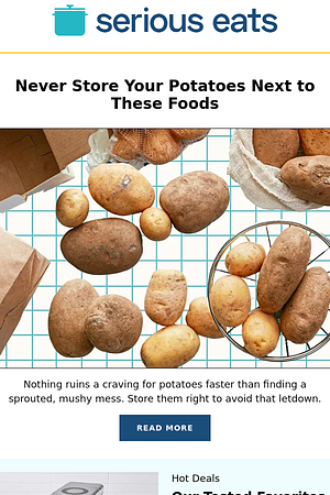 Never Store Your Potatoes Next to These Foods