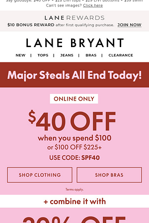 These MAJOR SUMMER STEALS end TODAY!