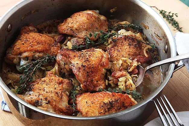 Braised Chicken Thighs
