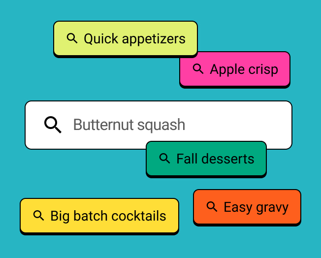 MyRecipes Search Bar