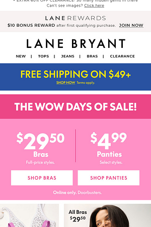 W😍W! ALL BRAS $29.50 ❣️ $4.99 PANTIES