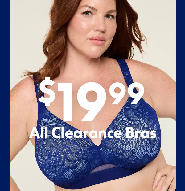 Clearance Bras $19.99 & Up