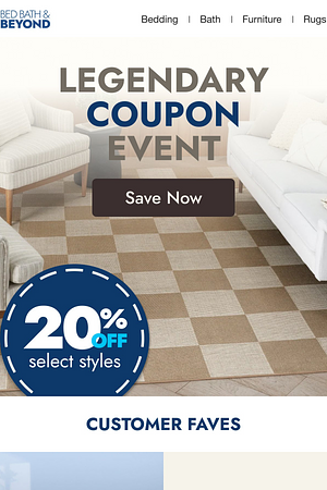 20% off select faves 🤩