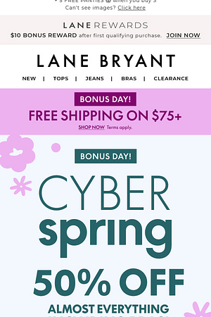 BONUS DAY HOORAY! 50% OFF ends tonight
