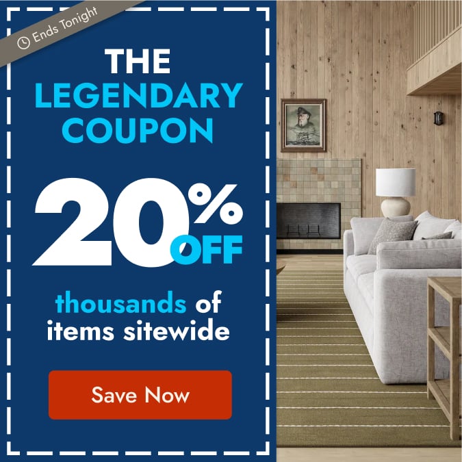The Legendary Coupon Ends Tonight